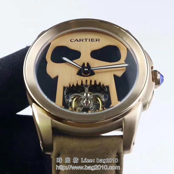 CARTIER卡地亞 全自動機械 男士飛輪機械腕表 WSS1790